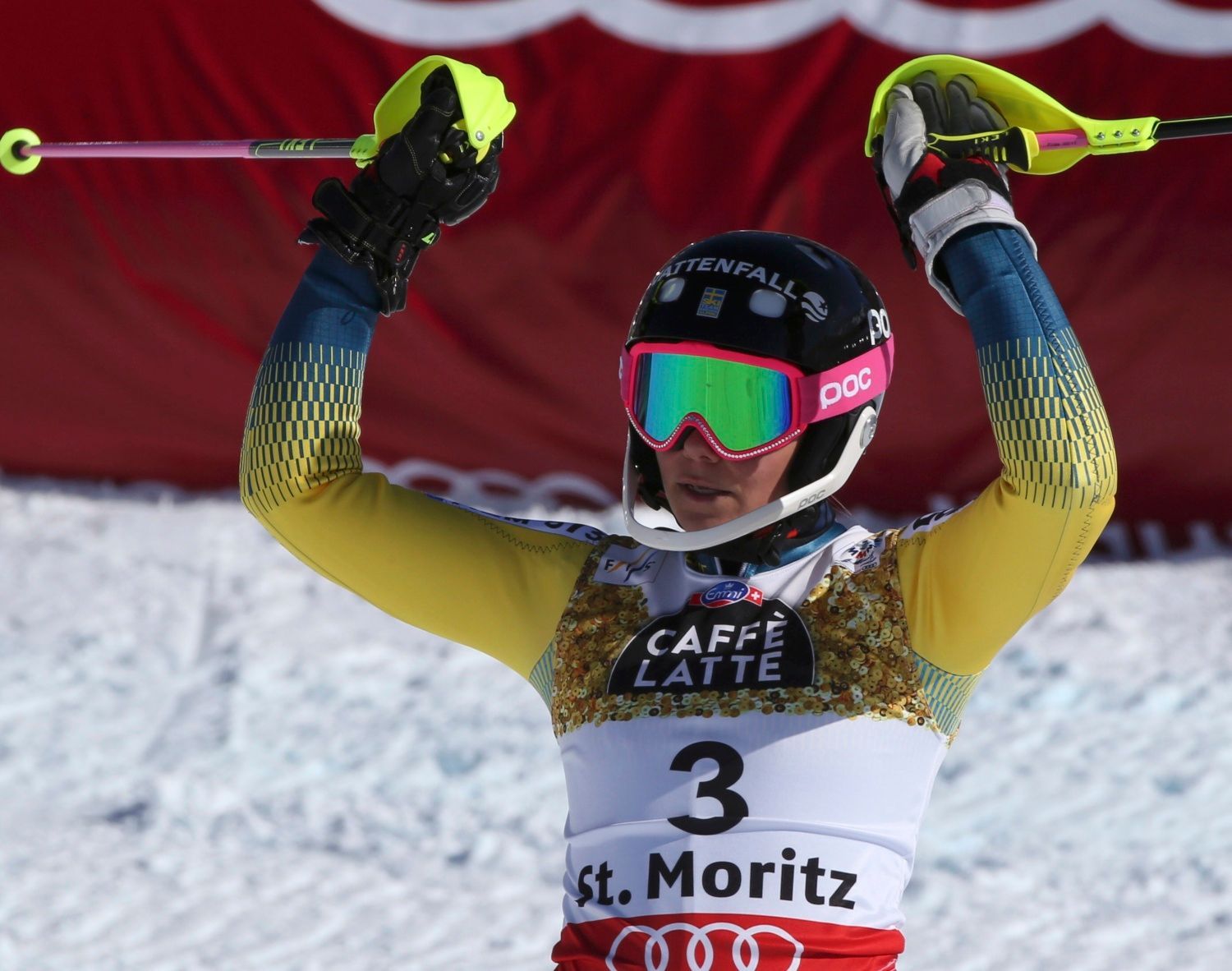MS 2017, slalom Ž:  Frida Hansdotterová