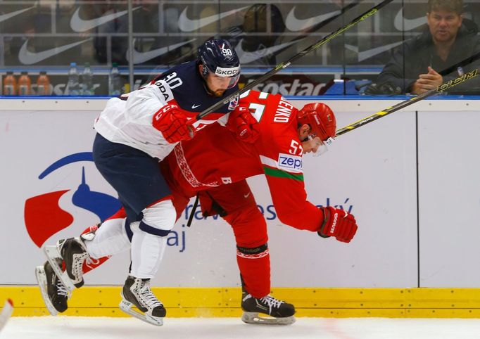 MS 2015, Slovensko - Bělorusko: Tomáš Tatar - Ivan Usenko