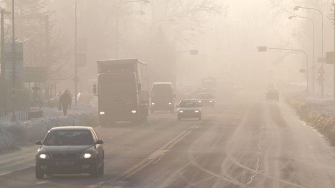 Smog - ilustrační foto