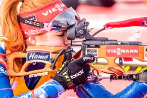 Vede už víc než o sto bodů. Soukalová ve Světovém poháru válí