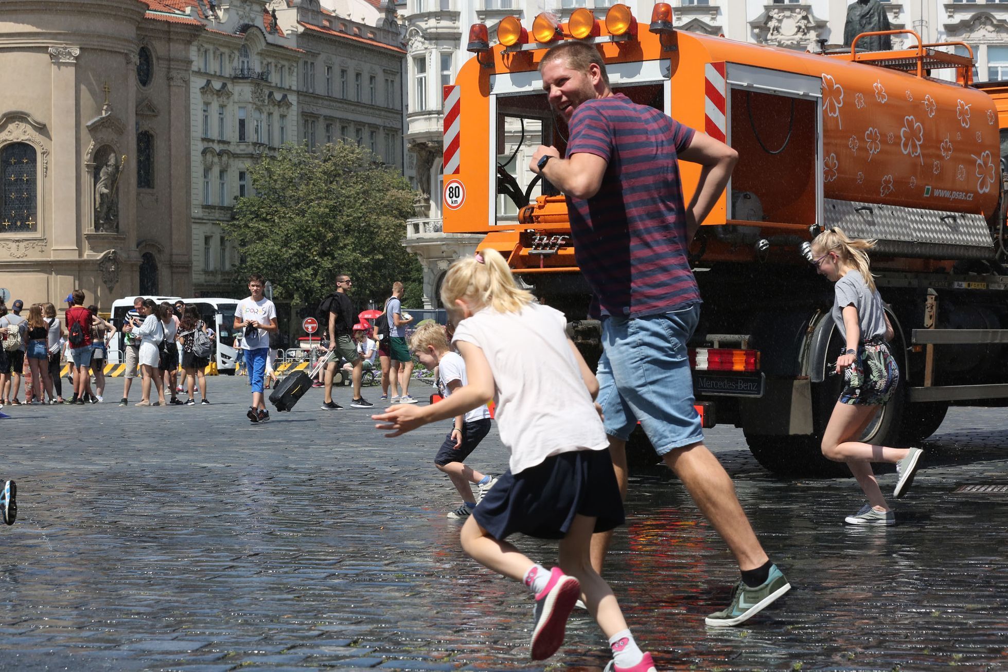 Léto v Praze