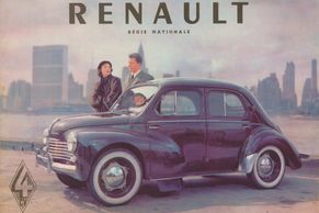 Hrudka másla naučila Čechy kupovat západní auta. Renault 4CV se přitom nerodil lehce