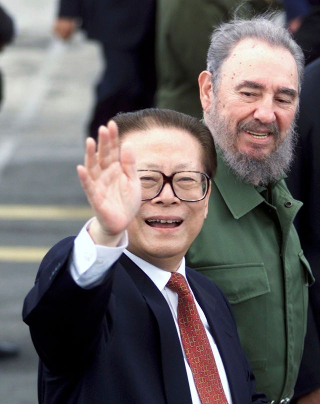 Fidel Castro a Ťiang Ce-min