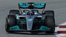 Testy F1 v Barceloně 2022: Lewis Hamilton, Mercedes