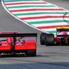 Ferrari Finale Mondiali 2019: Ferrari 333 SP a monpost F1