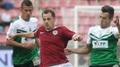 Sparta vs. Jablonec, utkání Synot ligy (Crnkič, Matějovský, Pospíšil)