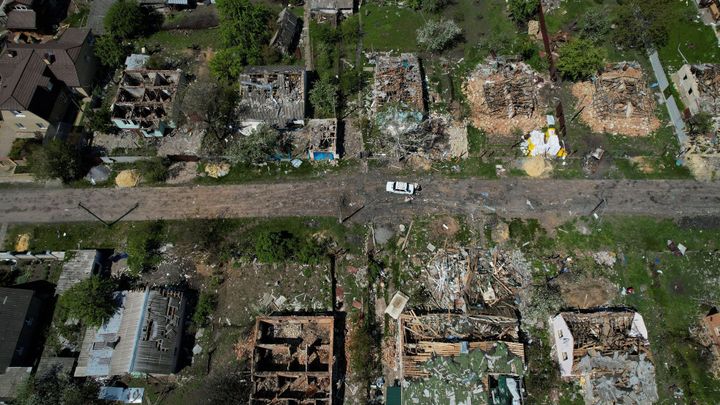 Rusové u Charkova zničili tři mosty, které jsou důležité pro ukrajinské protiútoky; Zdroj foto: Reuters