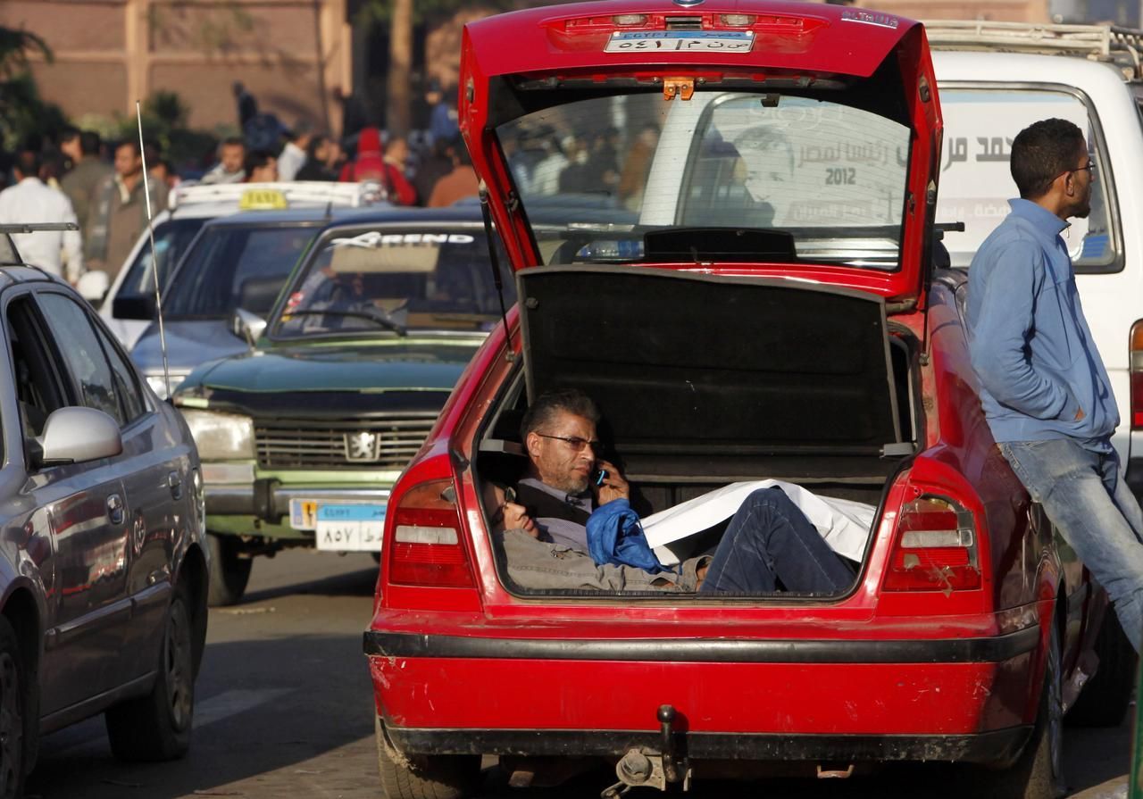 egypt - protesty - mursí - ústava