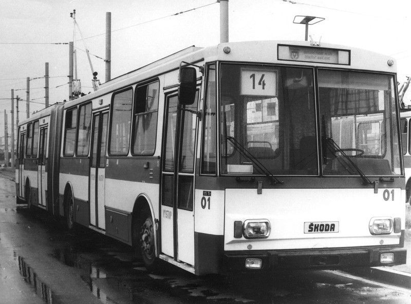 Trolejbus - České Budějovice - Tr14
