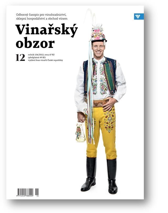 Tomáš Berdych při focení na obálku vinařského časopisu