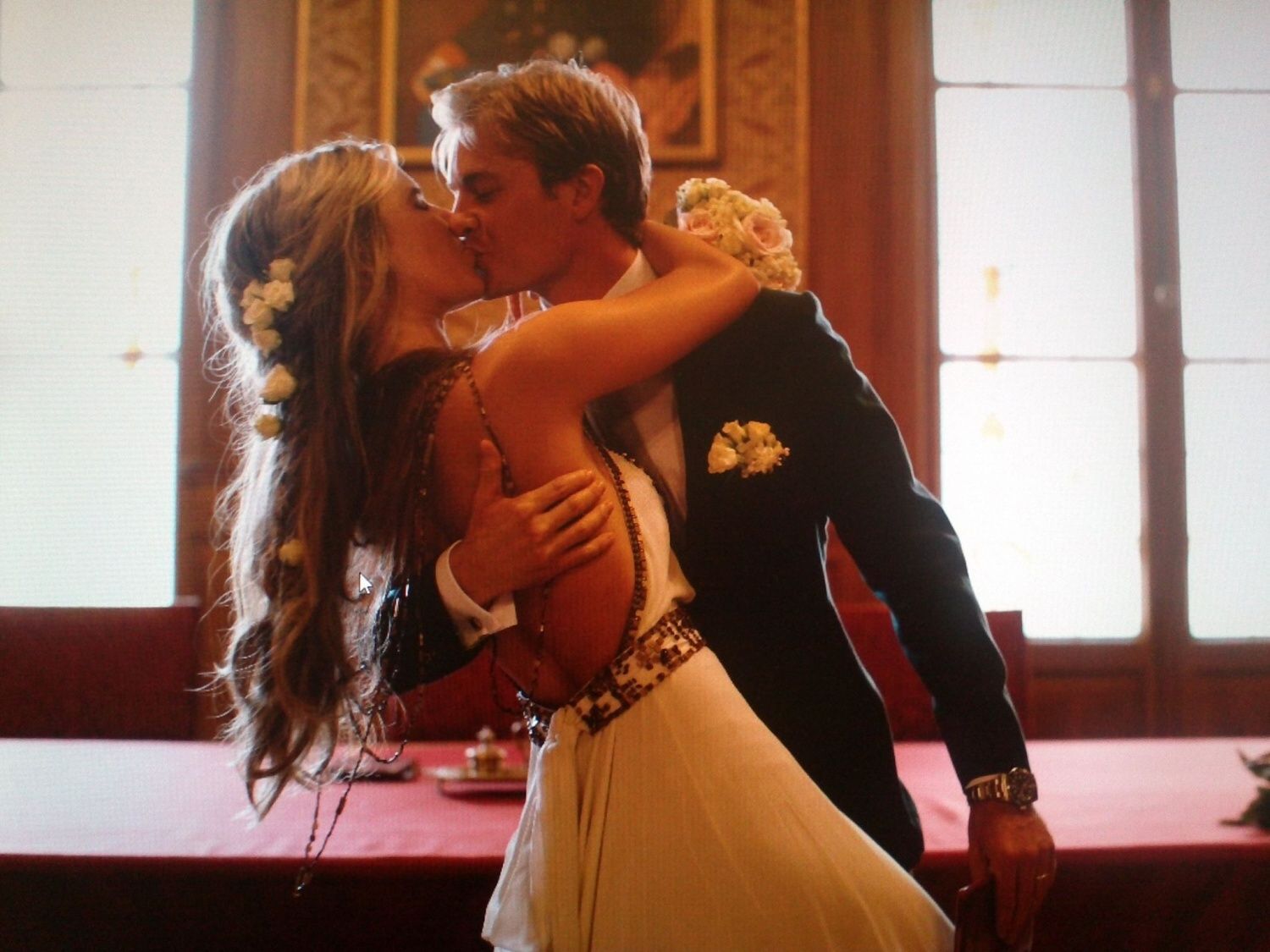 F1:  svatební foto Nico Rosberga a Vivian Siboldové
