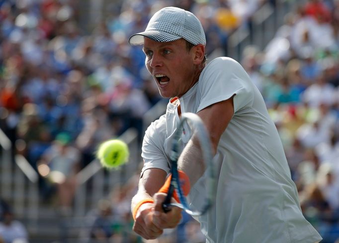 Tomáš Berdych na tenisovém US Open