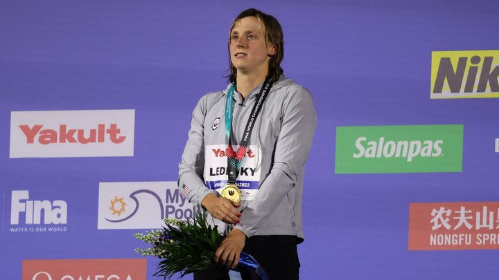 Skvělá Ledecká pořád nemá dost, získala už šestnáctou zlatou medaili; Zdroj foto: Reuters