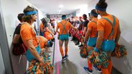 „Fearleaders se zrodili, abychom to celé převrátili. Místo mužů na tribunách a žen na ploše  vystupujeme my – s ladností, energií i humorem,“ řekl spoluzakladatel týmu.