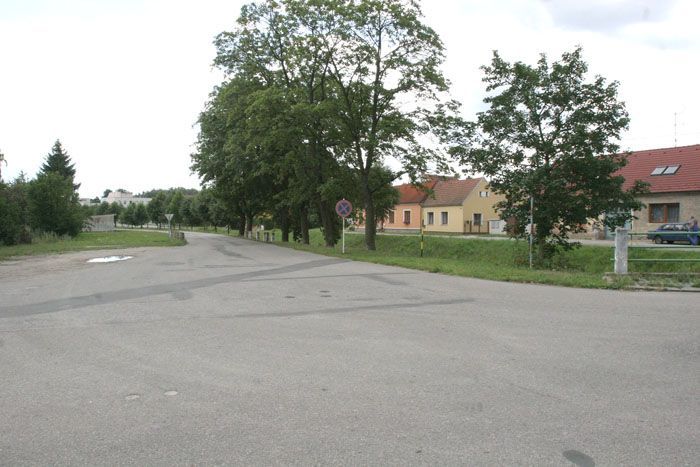 Silnice skrz Trhové Sviny