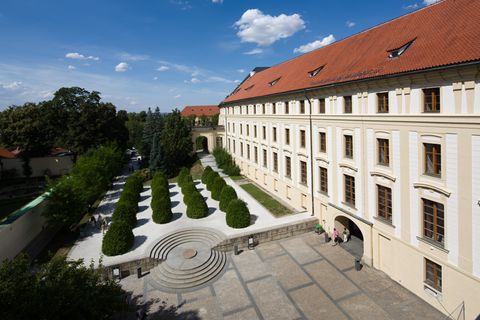 Pražský hrad Plečnik