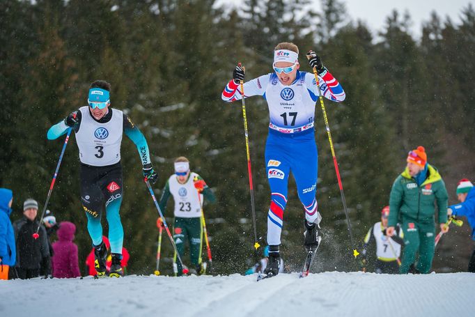 Český běžec na lyžích Miroslav Rypl.