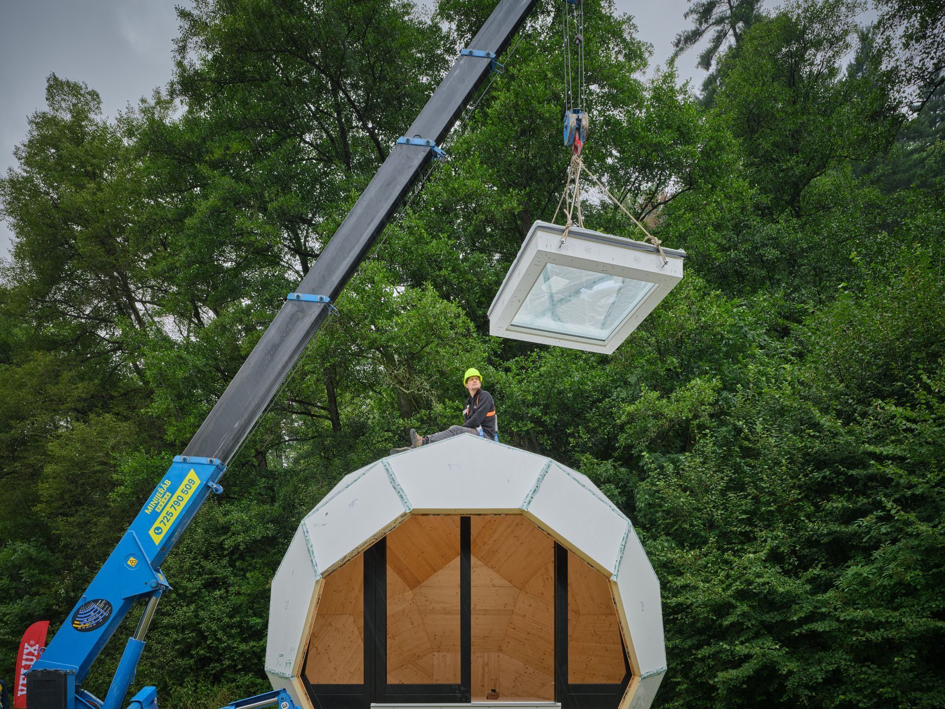 rekreační bydlení, glamping, škola, studenti, architektura, česká kamenice