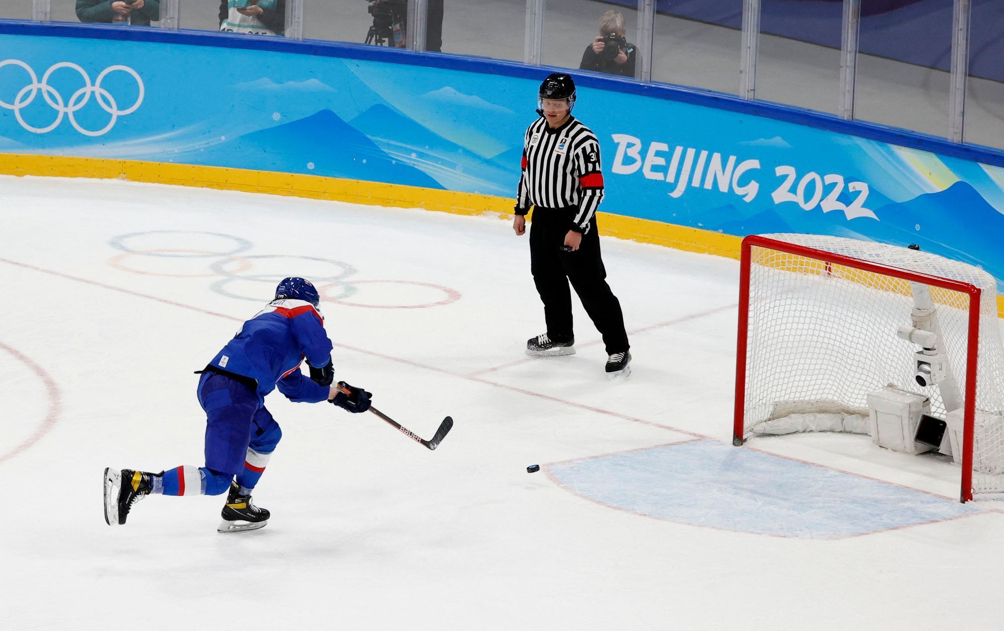 OH 2022, Peking, hokej, utkání o 3. místo, Slovensko - Švédsko