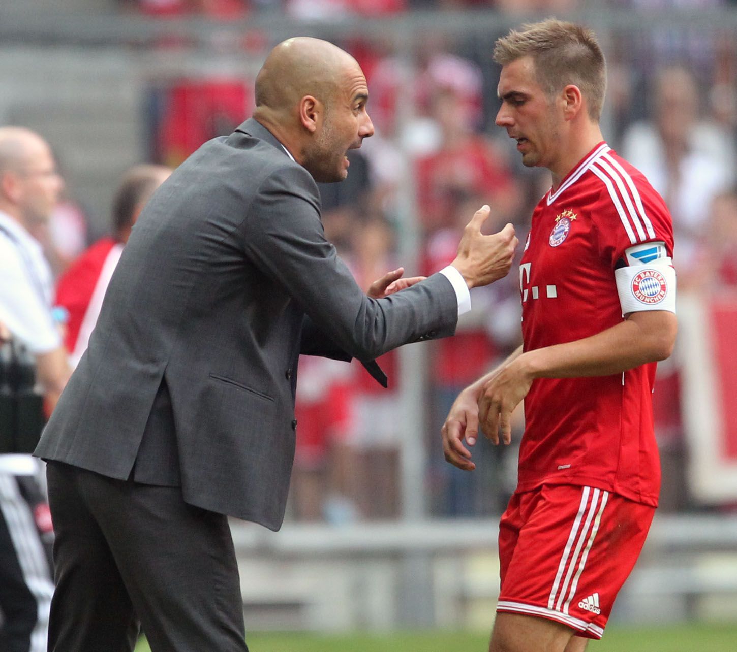 Bundesliga, Bayern Mnichov - 1. FC Norimberk (Philipp Lahm, Josep Guardiola)