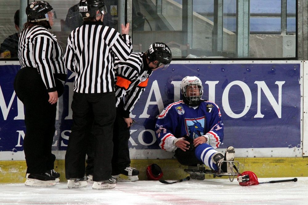 Sledge hokej: Draci Kolín vs. Lapp Zlín