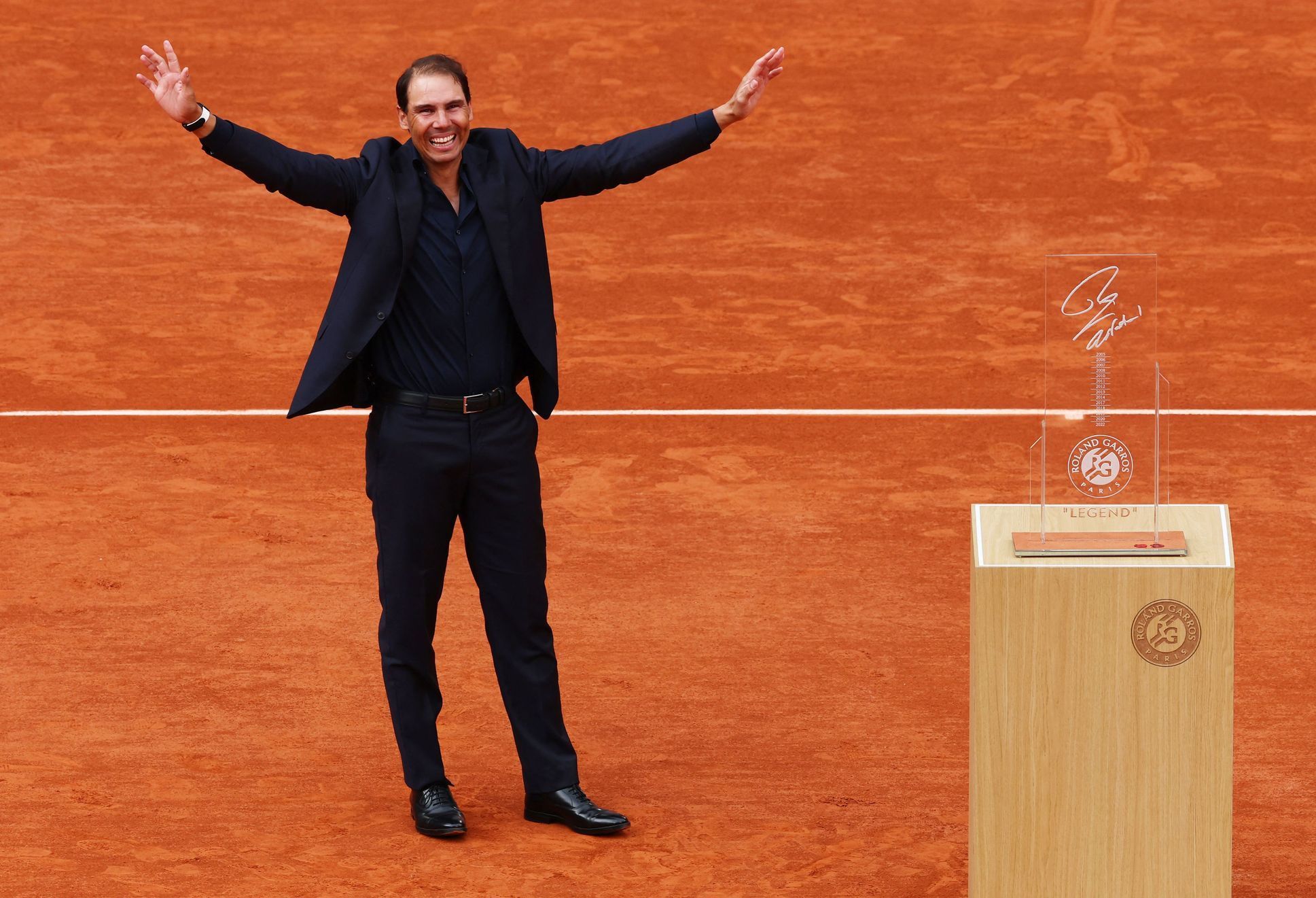 Rozlučka Rafaela Nadala