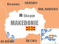 Mapa Makedonie