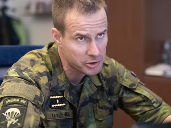 Generál Karel Řehka, voják - speciální síly