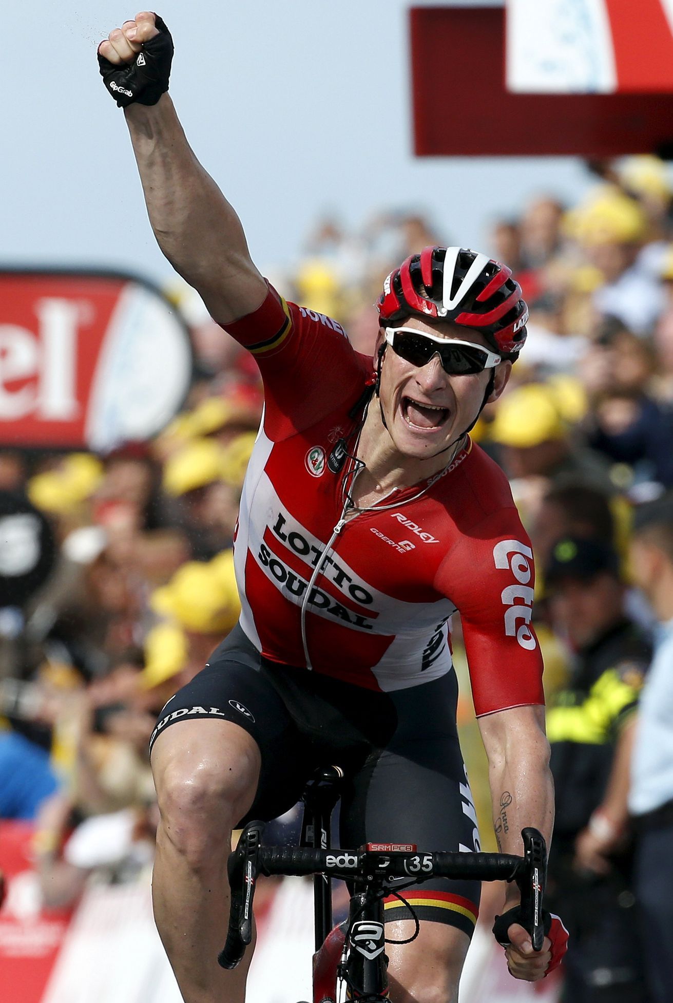 Tour de France 2015 - André Greipel slaví vítězství