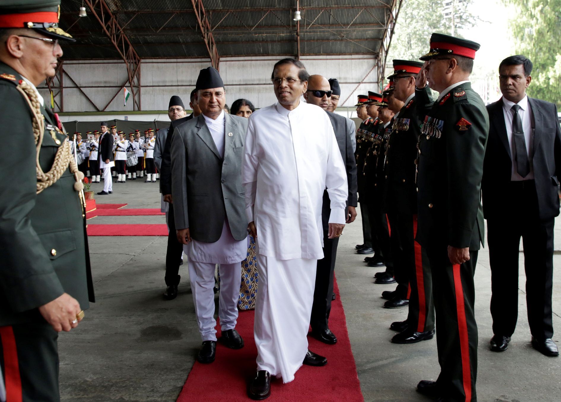 Srílanský prezident Maithripal Sirisen.