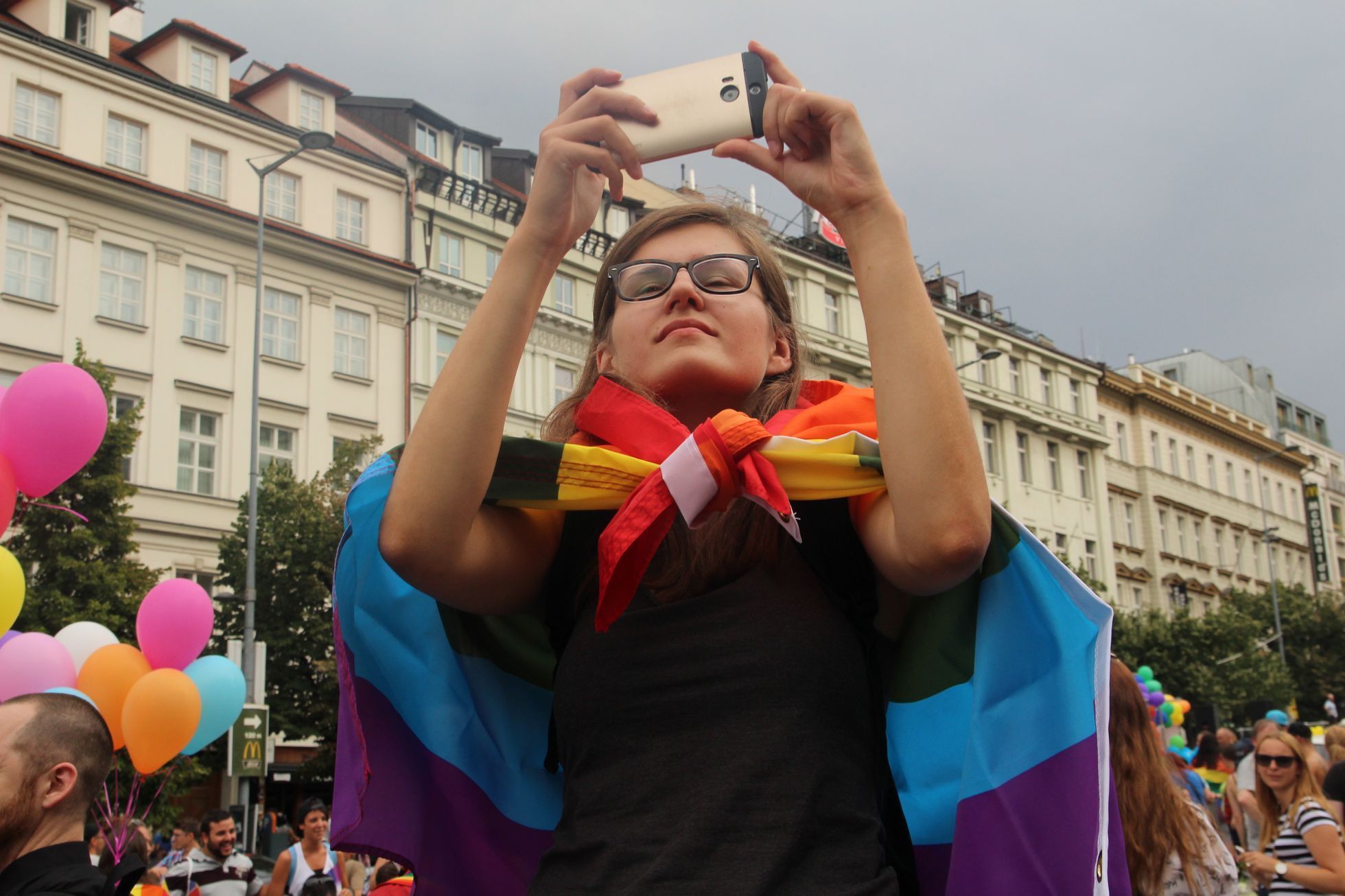 Prague pride pochod 2015