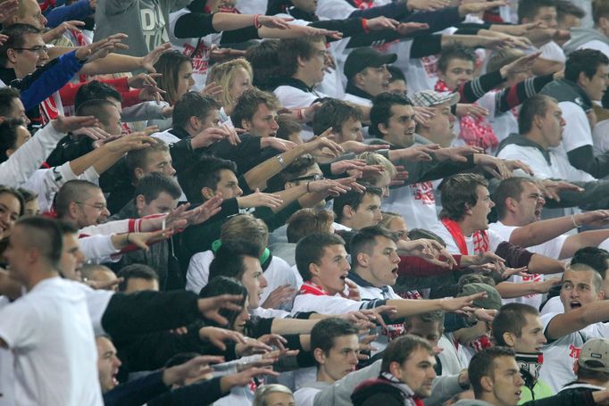 Derby Slavia - Sparta: fanoušci