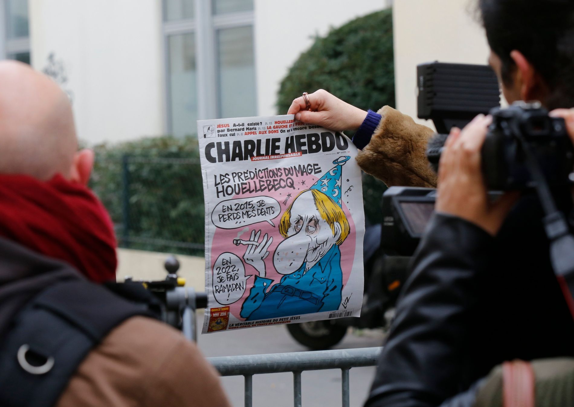 Poslední číslo Charlie Hebdo před teroristickým útokem.