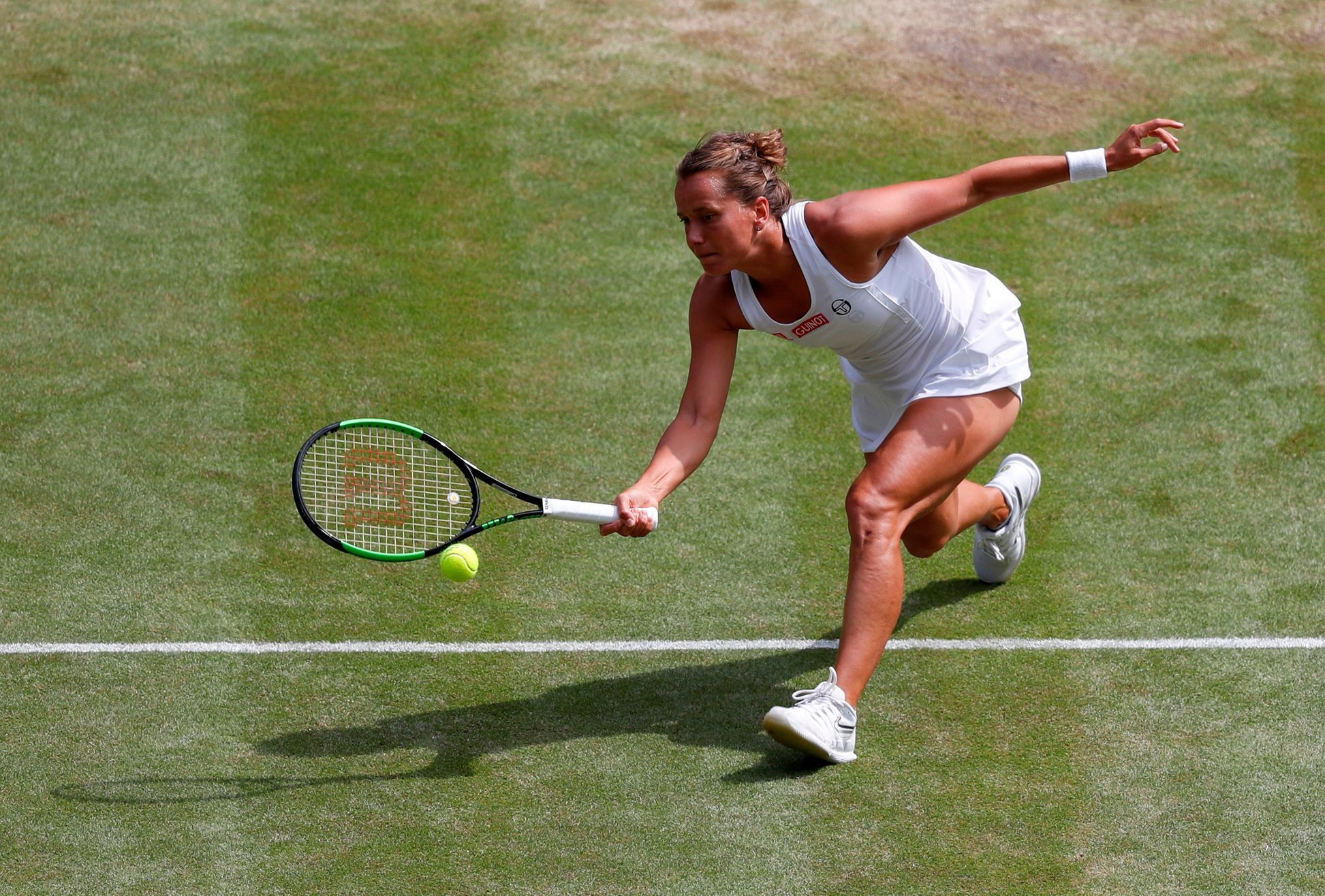 Barbora Strýcová v semifinále Wimbledonu 2019