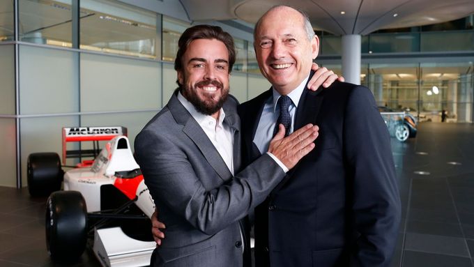 Fernando Alonso a Ron Dennis.