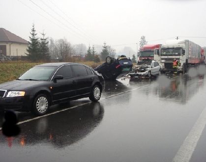 Hromadná nehoda u Bystřice nad Olší