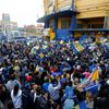 Fanoušci Bocy Juniors protestují proti odchodu Juana Romana Riquelmeho