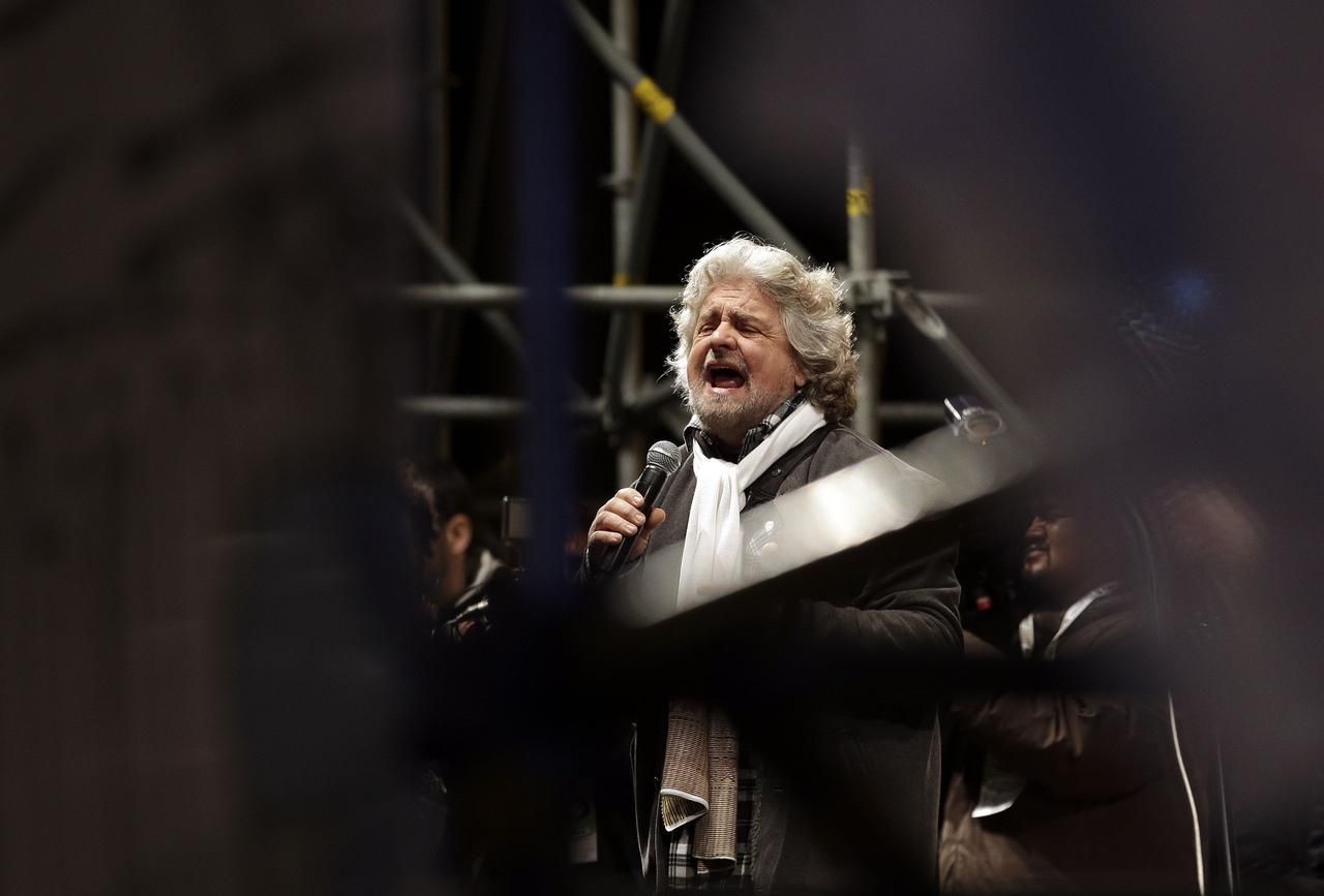 Beppe Grillo - Itálie - 2013