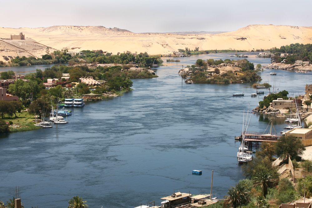 Řeka Nil, Egypt - ilustrační foto.