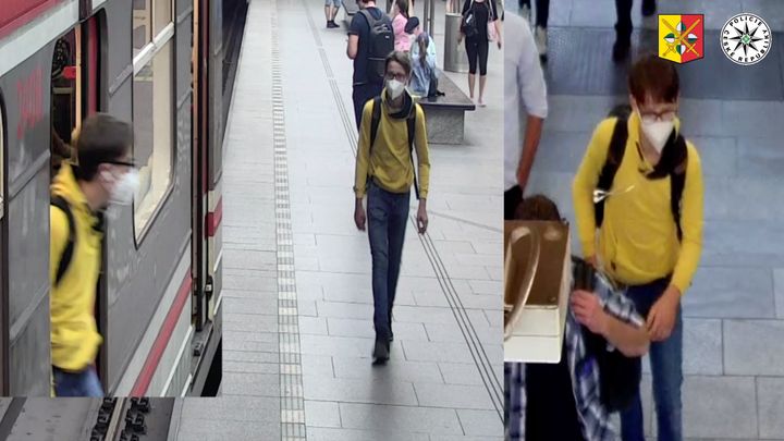 Video: Neznámý útočník se v metru pokusil o znásilnění. Ženu zachránila cestující; Zdroj foto: Policie ČR