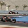 F1 Bahrajn (Romain Grossjean a Kimi Räikkönen)