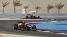 F1 Bahrajn (Romain Grossjean a Kimi Räikkönen)