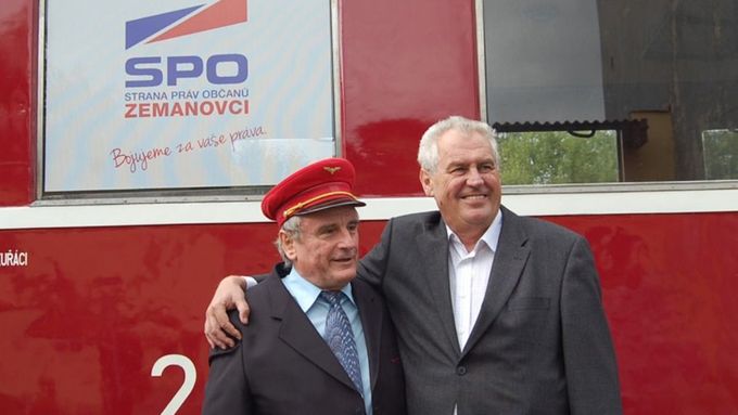 Jaromír Dušek a Miloš Zeman.