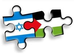 Logo nové  hry Peacekeeper. Staňte se na chvíli izraelským premiérem nebo palestinským prezidentem a přineste na Blízký Východ mír