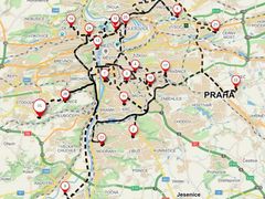 Za den záchranář po Praze najezdí i 200 kilometrů.