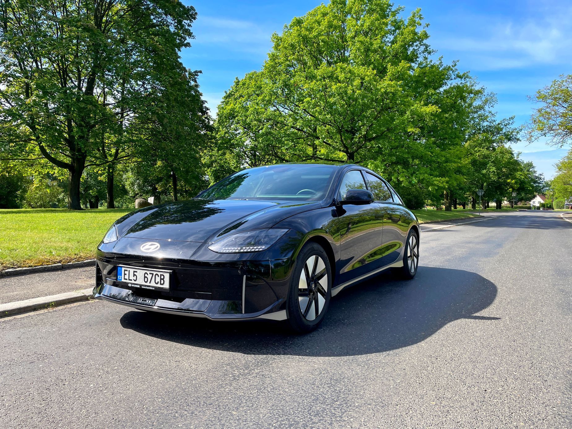 Hyundai Ioniq 6, závěrečný test, DT, servis