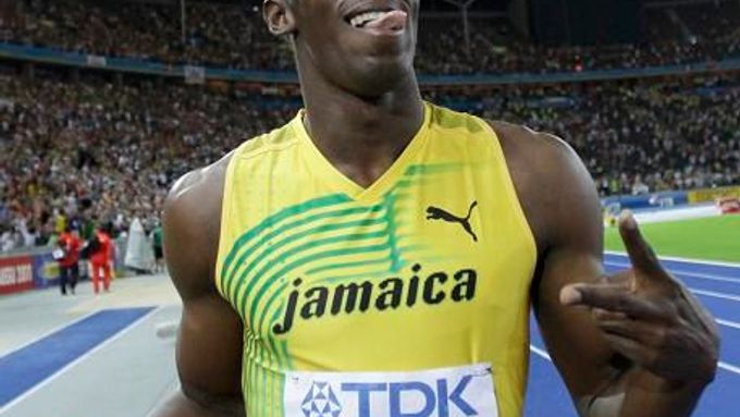 Usain Bolt se raduje