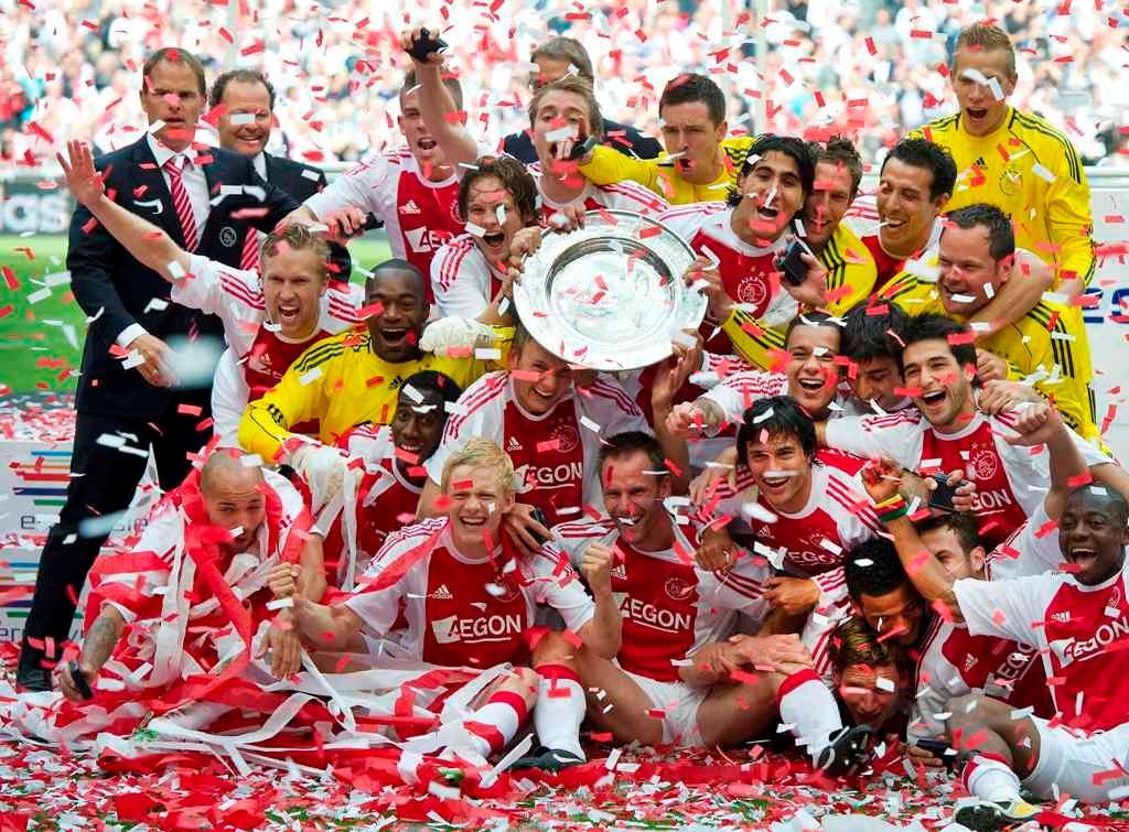 Ajax Amsterdam slaví titul v nizozemské lize