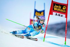 Mazeová vyhrála obří slalom v Aare