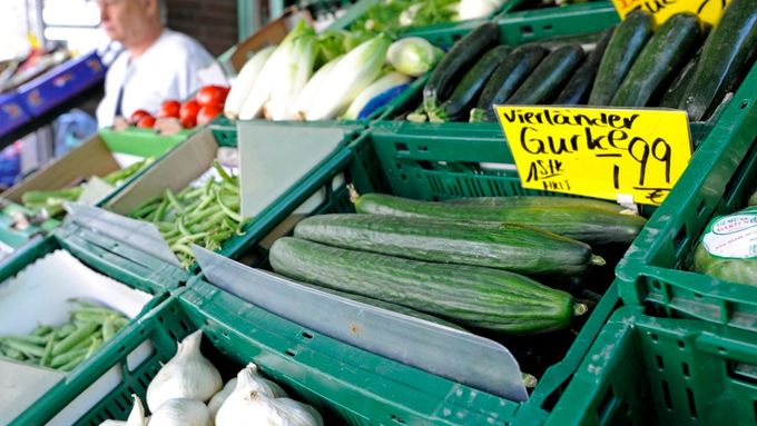 V Hamburku klesl na tržištích prodej některých druhů zeleniny prakticky k nule.